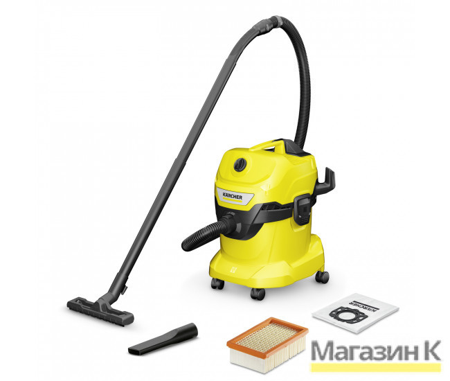 Хозяйственный пылесос Karcher WD 4 V-20/5/22 