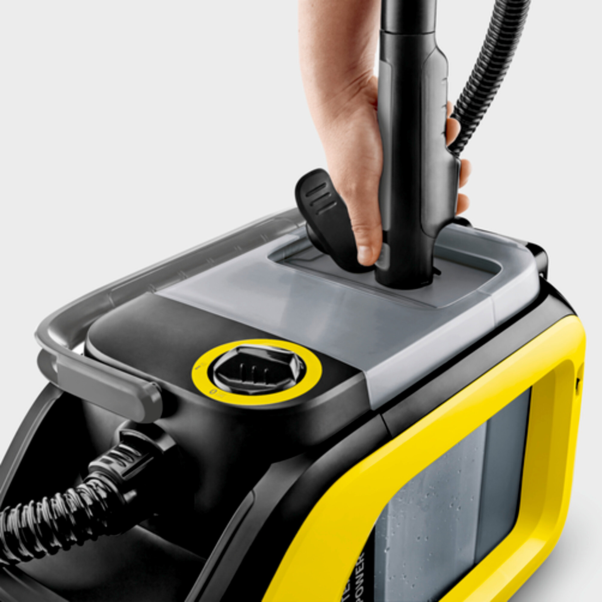 Аккумуляторный моющий пылесос SE 3-18 Compact: Гигиеническая функция промывки